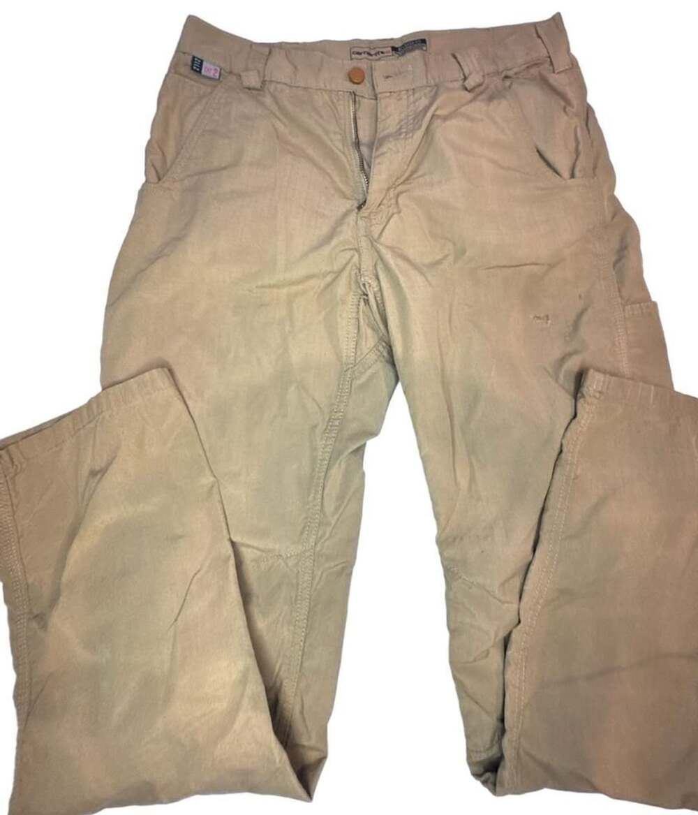 Carhartt FR Relaxed Fit Pants 32x34 Tan Flame Resistant